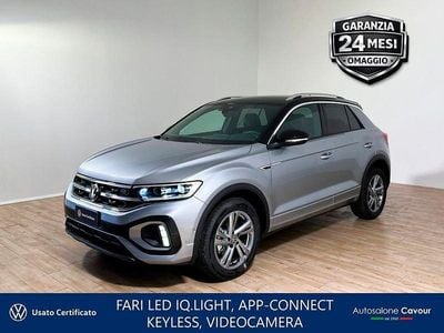 Usata VW T-Roc R-line 110 CV (80 kW) 2023 Pyrit silver SUV