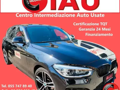 Usata BMW 118 M Sport 136 CV (100 kW) 2017 Nero Utilitaria