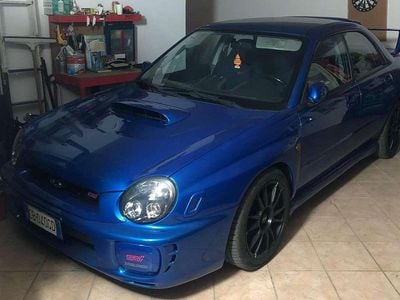 Usata Subaru Impreza 265 CV (194 kW) 2002 Blu/azzurro Berlina