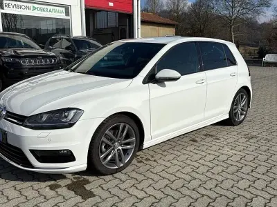Usata VW Golf VII Edition 125 CV (91 kW) 2016 Bianco Berlina
