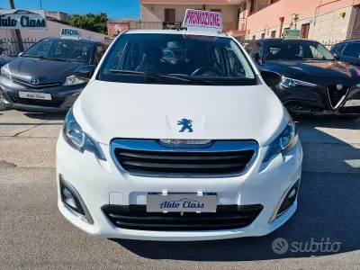 Usata Peugeot 108 Allure 69 CV (50 kW) 2015 Bianco Berlina
