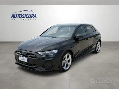 Usado Audi A3 S-Line 150 CV (110 kW) 2025 Negro Berlina