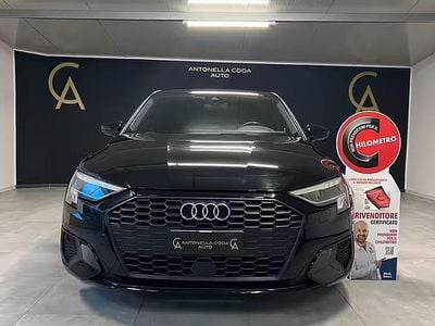 Usata Audi A3 Advanced 116 CV (85 kW) 2020 Nero Berlina