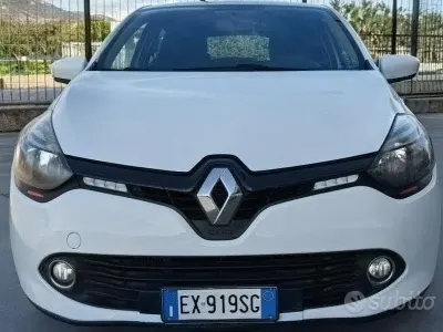 Usata Renault Clio IV 75 CV (55 kW) 2014 Bianco Berlina