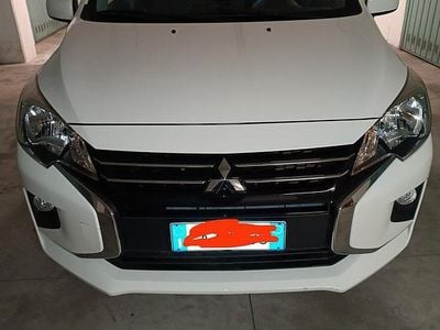 Usata Mitsubishi Space Star 71 CV (52 kW) 2020 Bianco Utilitaria