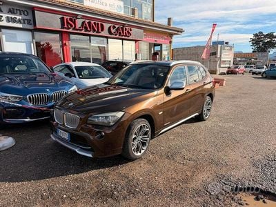 Usata BMW X1 177 CV (130 kW) 2010 Marrone SUV