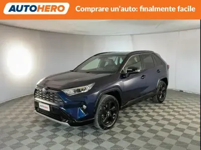 Usata Toyota RAV4 Hybrid Style 222 CV (163 kW) 2019 Blu SUV
