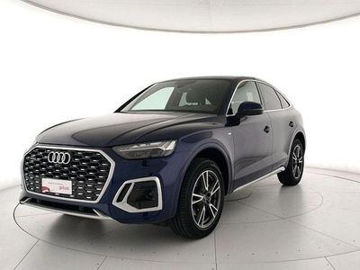 Usata Audi Q5 Sportback S-Line 204 CV (150 kW) 2024 Blu navarra metallizzato SUV