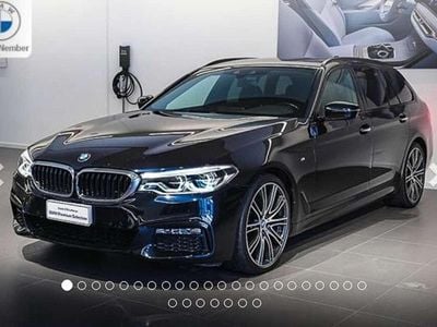Usata BMW 520 M Sport 190 CV (139 kW) 2018 Blu/azzurro Station wagon