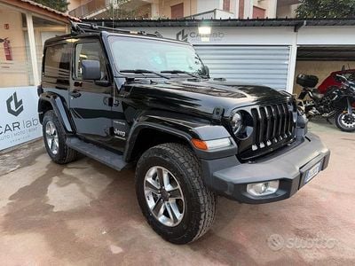Usata Jeep Wrangler Sahara 199 CV (146 kW) 2020 Nero SUV