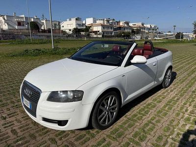 Usata Audi A3 Cabriolet Attraction 140 CV (102 kW) 2008 Bianco Cabrio