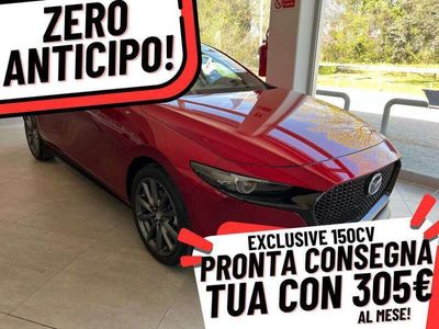 usata Mazda 3 2.0 150cv EXCLUSIVE ZERO ANTICIPO DA 305€ MESE