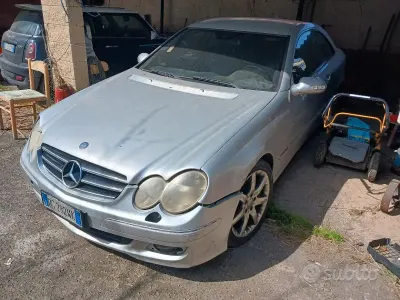 Usata Mercedes CLK220 150 CV (110 kW) 2007 Grigio Coupé