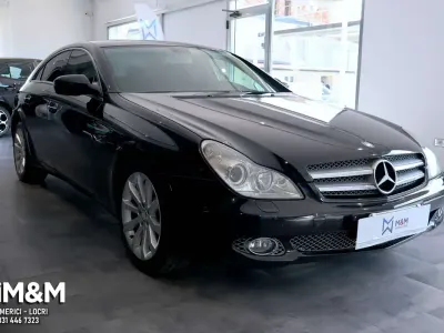Usata Mercedes CLS320 Chrome 224 CV (164 kW) 2008 Nero Coupé