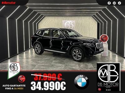 Usata BMW X3 Comfort Edition 190 CV (139 kW) 2022 Nero SUV