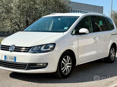 Usata VW Sharan Highline 170 CV (125 kW) 2012 Bianco Monovolume