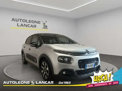 Usata Citroën C3 Shine 82 CV (60 kW) 2017 Grigio tetto nero Berlina