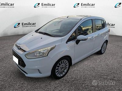 Usata Ford B-MAX Titanium 75 CV (55 kW) 2014 Bianco Monovolume