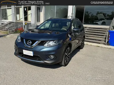 Begagnad Nissan X-Trail Tekna 131 HK (96 kW) 2017 Blå SUV