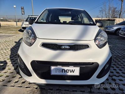 Usata Kia Picanto Style 68 CV (50 kW) 2013 Bianco Utilitaria