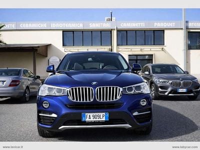 Usata BMW X4 xLine 190 CV (139 kW) 2015 Blu/azzurro SUV