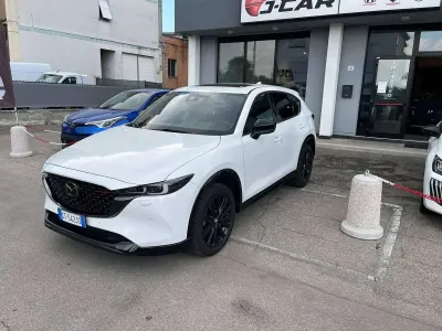 Usata Mazda CX-5 Homura-Line 184 CV (135 kW) 2024 Bianco perla SUV