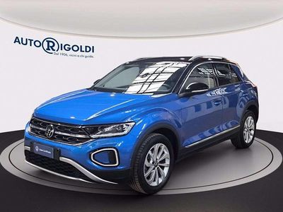 Usata VW T-Roc Style 150 CV (110 kW) 2022 Ravenna blue metallizzato deep SUV