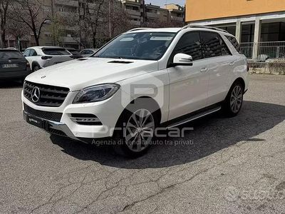 Usata Mercedes ML250 Premium 204 CV (150 kW) 2015 Bianco SUV