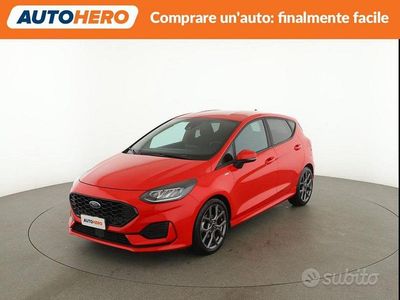 Begagnad Ford Fiesta ST-Line 125 HK (91 kW) 2023 Röd Halvkombi
