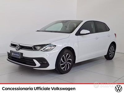 Usata VW Polo Life 80 CV (58 kW) 2023 Bianco Utilitaria