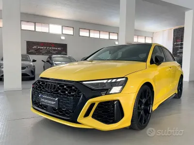 Usata Audi RS3 Design 400 CV (294 kW) 2024 Giallo Berlina