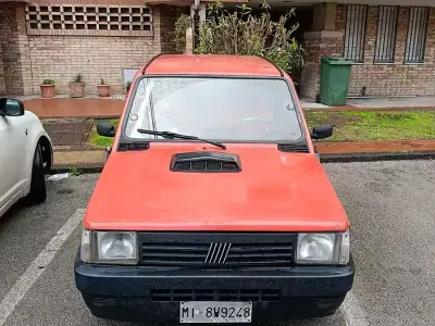 Usata Fiat Panda 1992 Rosso Utilitaria