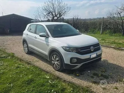 Usata VW T-Cross 95 CV (69 kW) 2020 Bianco SUV