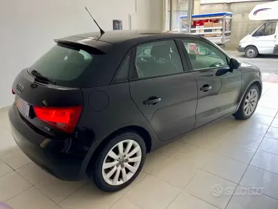 Usata Audi A1 Ambition 105 CV (77 kW) 2012 Nero Utilitaria