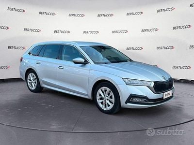 Usata Skoda Octavia G-TEC Style 131 CV (96 kW) 2021 Argento Station wagon
