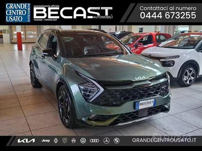 Usata Kia Sportage GT-Line 136 CV (100 kW) 2022 Verde metallizzato SUV