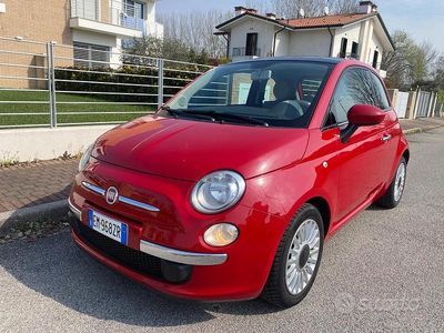 Usata Fiat 500 Lounge 85 CV (62 kW) 2012 Rosso Berlina