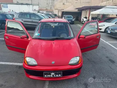 Käytetty Fiat Seicento 39 HP (28 kW) 2000 Punainen Viistoperä