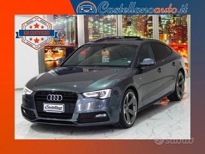 Usata Audi A5 Sportback S-Line 190 CV (139 kW) 2016 Grigio Utilitaria