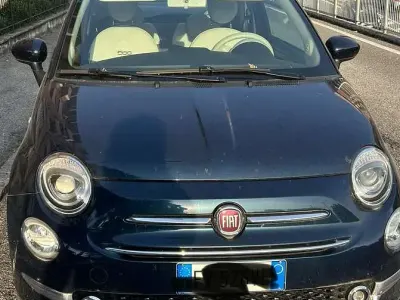 Usata Fiat 500 69 CV (50 kW) 2019 Blu/azzurro Utilitaria