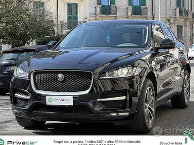 Usata Jaguar F-Pace R-Sport 180 CV (132 kW) 2018 Nero SUV