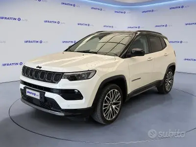 Usata Jeep Compass Summit 131 CV (96 kW) 2025 Bianco SUV
