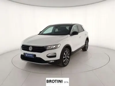 Usata VW T-Roc Style 110 CV (80 kW) 2021 Bianco SUV