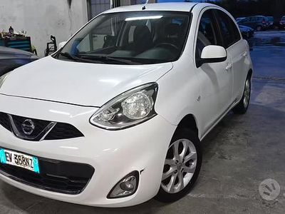 Usata Nissan Micra 80 CV (58 kW) 2014 Bianco Utilitaria