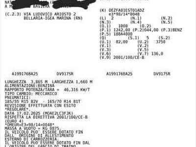 Usata Fiat Punto 63 CV (46 kW) 2009 Berlina