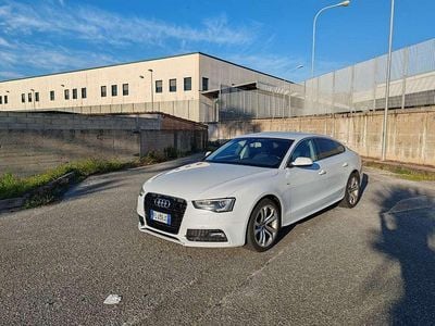 Usata Audi A5 Sportback S-Line 190 CV (139 kW) 2015 Bianco Utilitaria