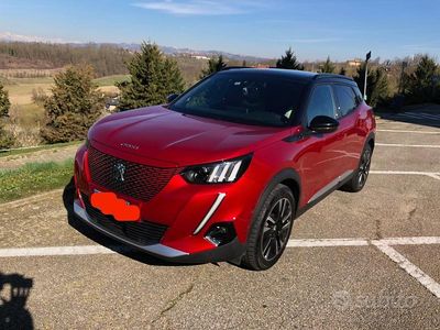 Usata Peugeot 2008 GTi 100 kW (136 CV) 2021 Rosso SUV