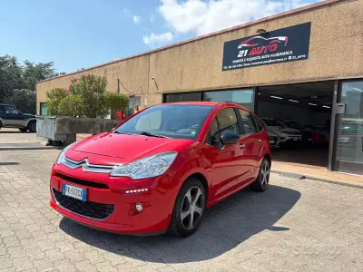 Usata Citroën C3 PureTech 82 CV (60 kW) 2017 Rosso Berlina