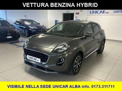 Usata Ford Puma Titanium 125 CV (91 kW) 2021 Magnetic grey SUV