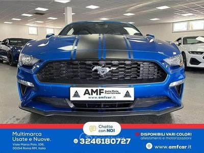 Usata Ford Mustang Premium 314 CV (230 kW) 2019 Blu Cabrio